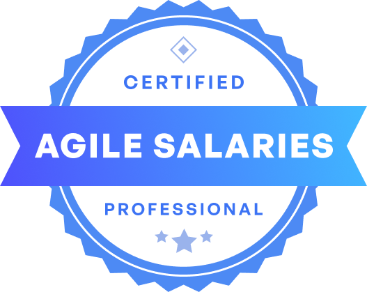 Agile salaries badge
